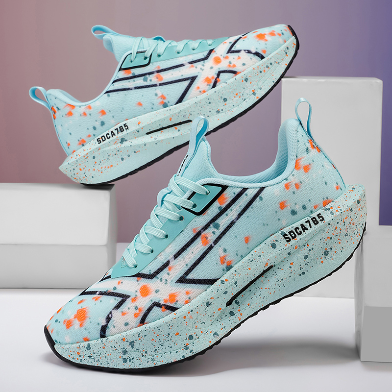 Lightweight Road Running Shoes - Ademende hardloopschoenen voor heren - schokabsorberende