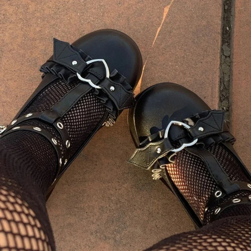 Boots - Nieuwe Zoete Hart Gesp Wiggen Mary