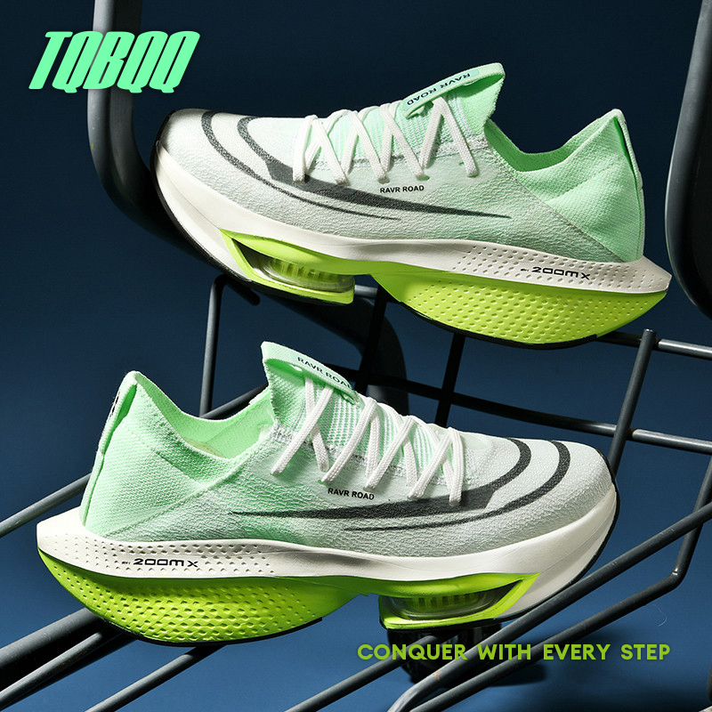 Lightweight Road Running Shoes - Carbonplaat luchtgeveerde hardloopschoenen voor heren en