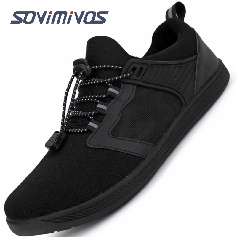 Wide Toe Box Running Sneakers - Heren Blootsvoets Schoenen Zero Drop Minimalistisch