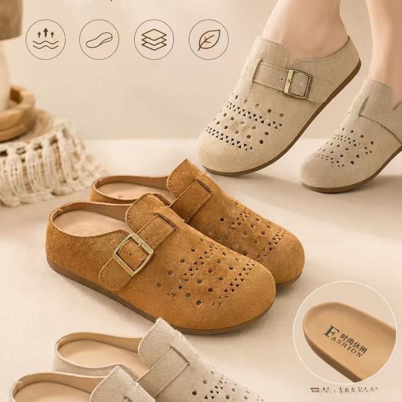 Sandals - Dames Zomersandalen met dikke zool, open