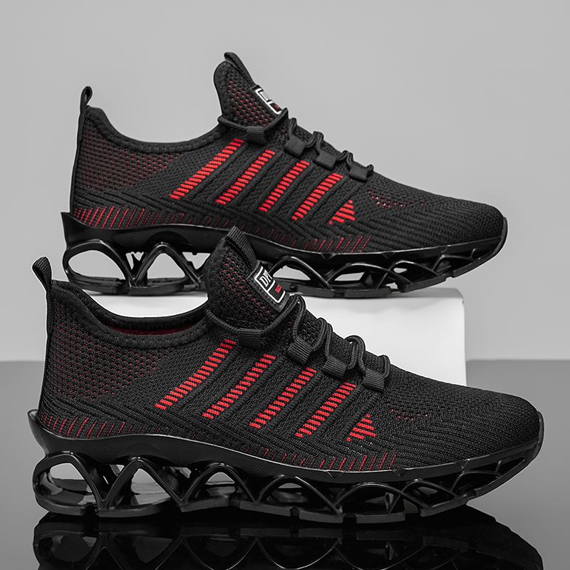 Shock Absorbing Gym Trainers - Herenschoenen Casual Sneakers voor Mannen Lichtgewicht