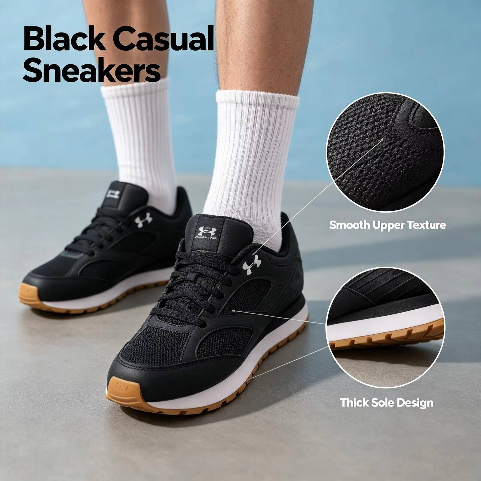Air Cushion Jogger Shoes Men - Nieuwe Under Armour Jogger minimalistische, veelzijdige,