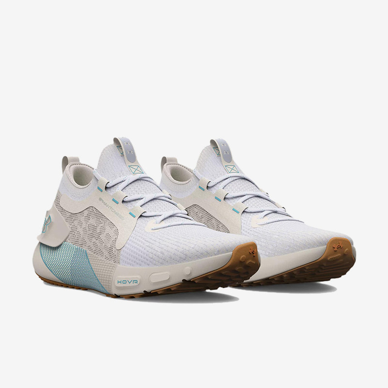 Knit Fabric Lace Up Sneakers - Premium Under Armour damesjoggingschoenen 3026648-100 Zachte