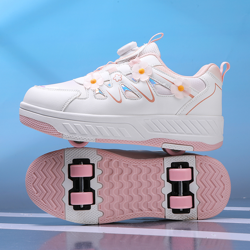 Sneakers - Kinderschaatsen Mode Cadeau Intrekbare Hoge Kwaliteit
