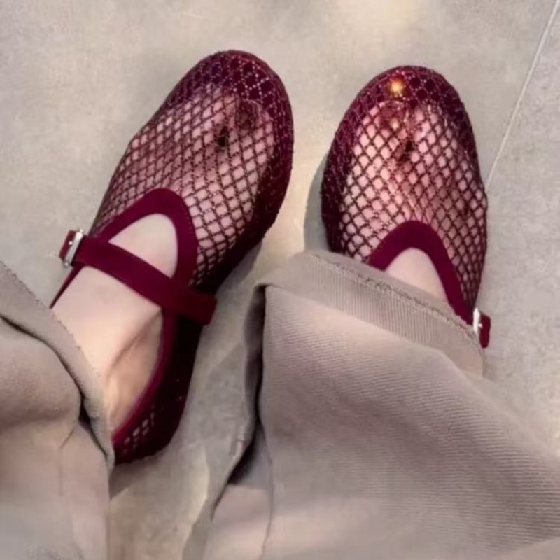 Sandals - Holle strass Baotou sandalen dames 2026