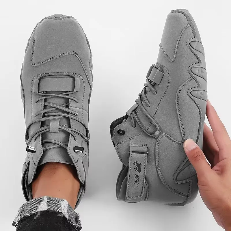 Waterproof Goretex Running Shoes - Nieuwe lederen designschoenen voor heren Lichtgewicht