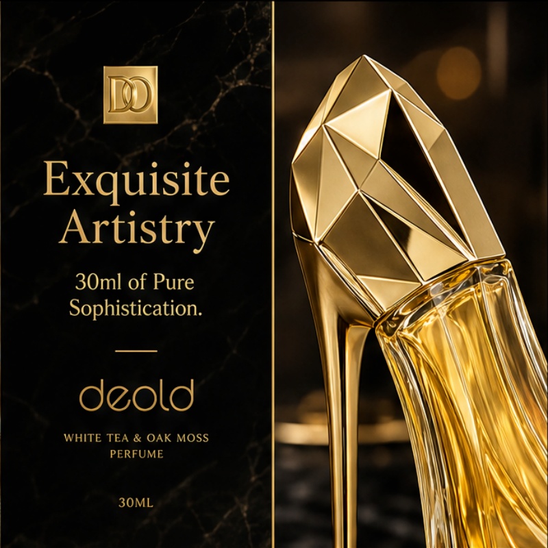 Luxueus gouden damesparfum in  - Heels recensie en prijs