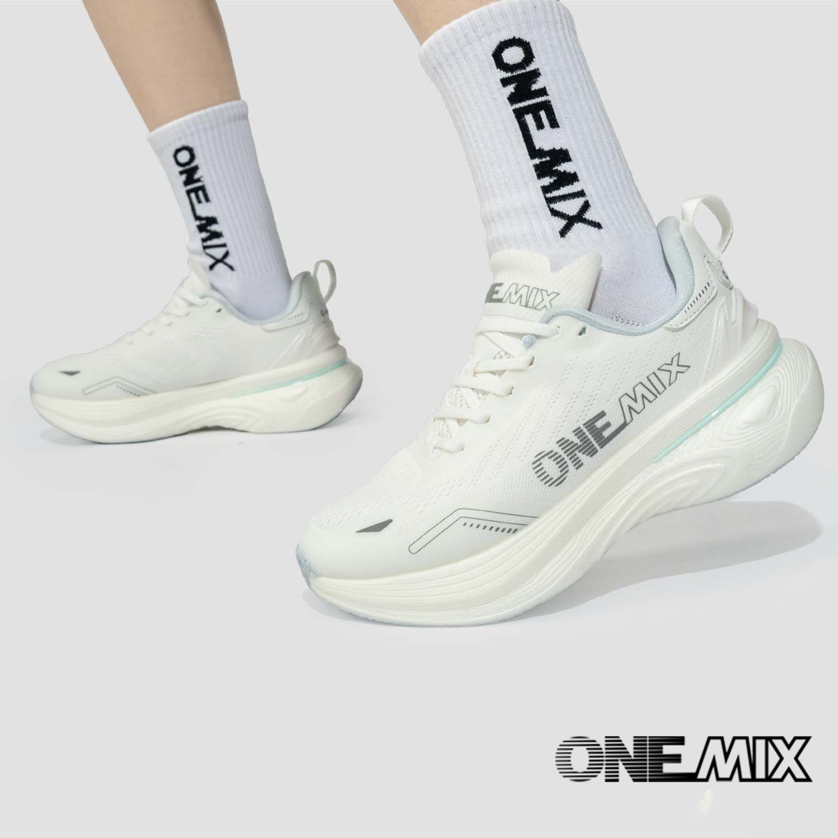 ONEMIX Nieuwe schokabsorberend - Reflective Night Running Shoes recensie en prijs