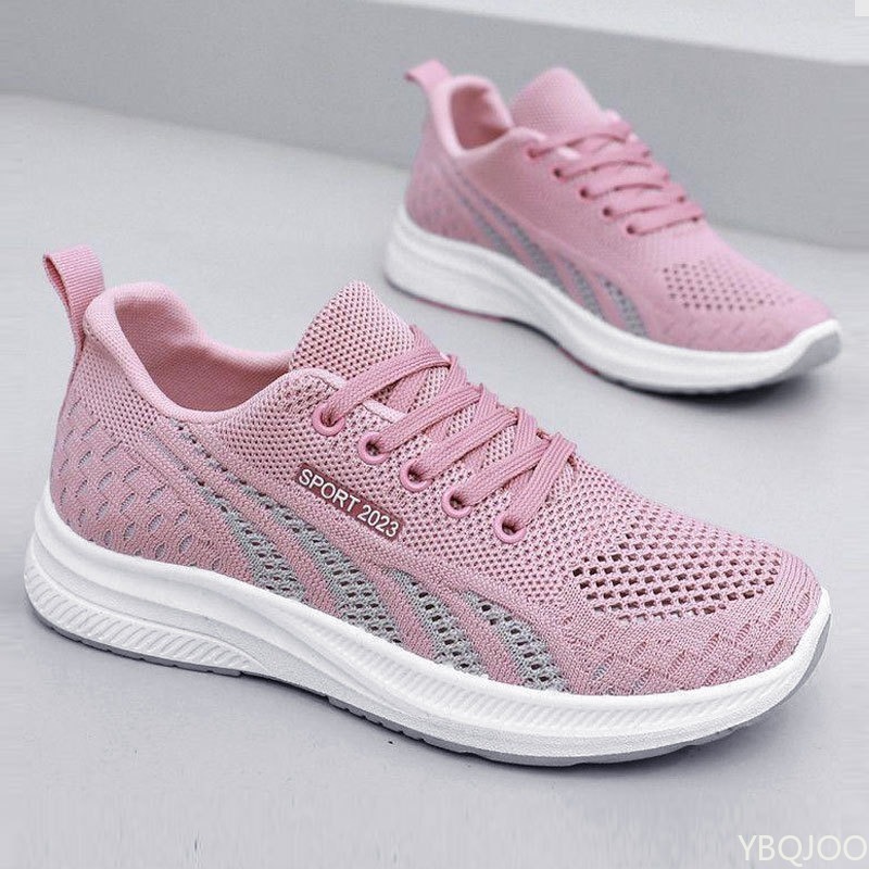 Grote maat lente- en herfstmod - Breathable Mesh Athletic Shoes recensie en prijs