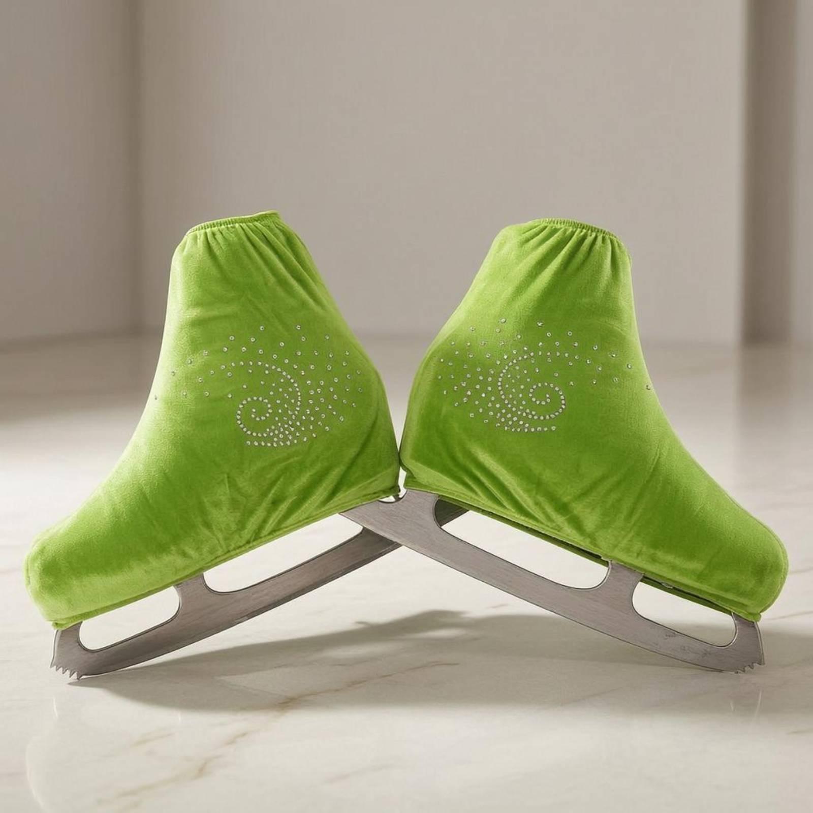 Pluche fluwelen schaatshoezen, - Boots recensie en prijs