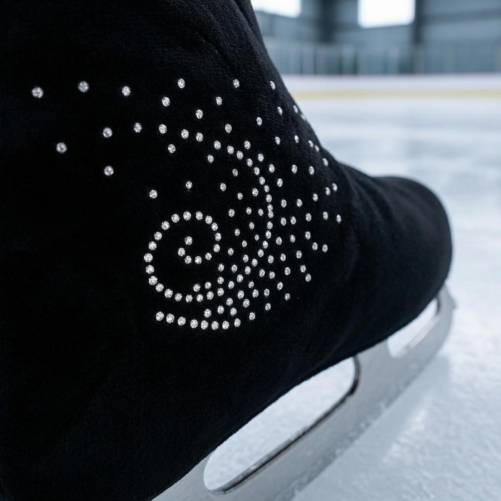 Pluche fluwelen schaatshoezen, - Boots recensie en prijs