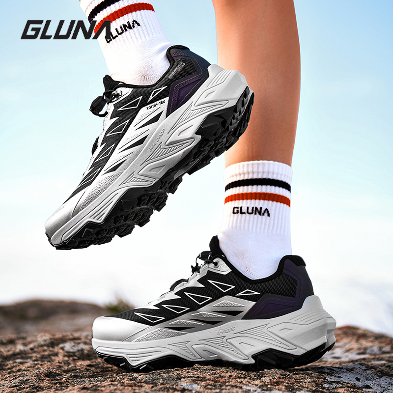 GLUNA Volledig waterdichte tra - Anti Slip Trail Running Sneakers recensie en prijs