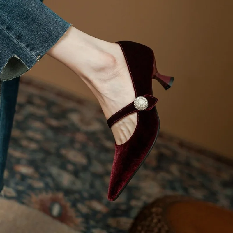 Wijnrode Mary Jane schoenen me - Boots recensie en prijs