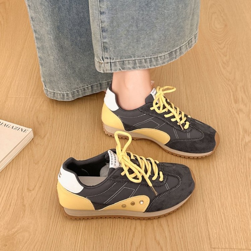 Retro kleurbloksneakers Dames  - Sneakers recensie en prijs