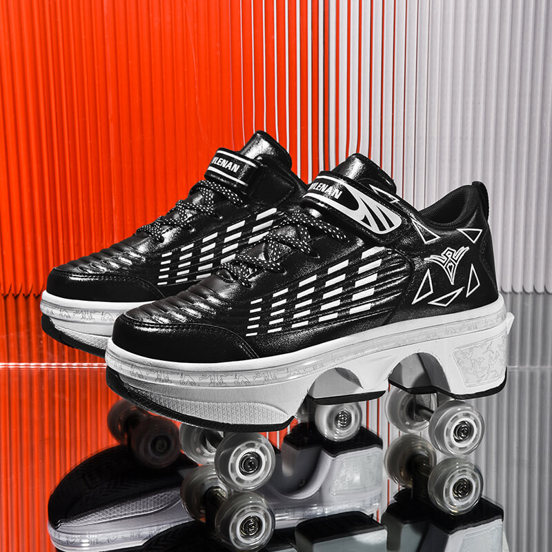 Jeugd Nieuwe rolschoenen met 4 - Running Shoes recensie en prijs
