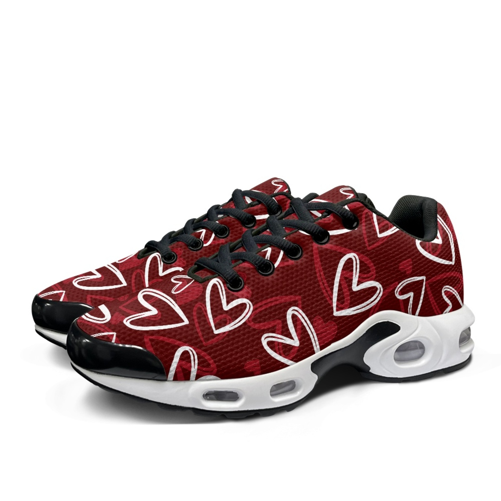 PENSTROLL Heart Witte Zool Gym - Air Cushion Jogger Shoes Men recensie en prijs
