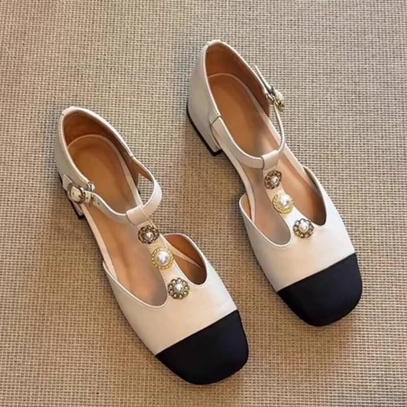Vrouwen Vierkante Neus Hakken  - Sandals recensie en prijs