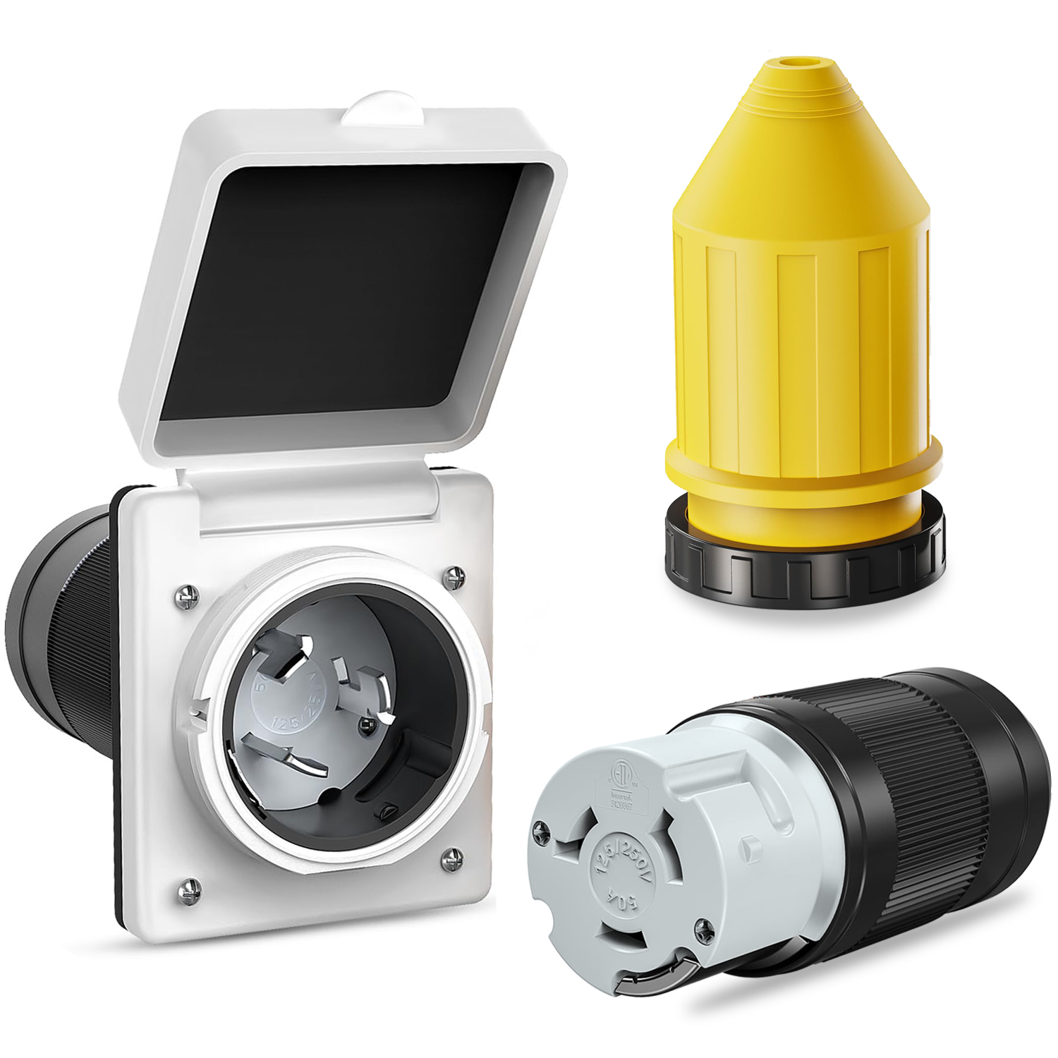 50A RV Power Inlet Receptacle  - Boots recensie en prijs