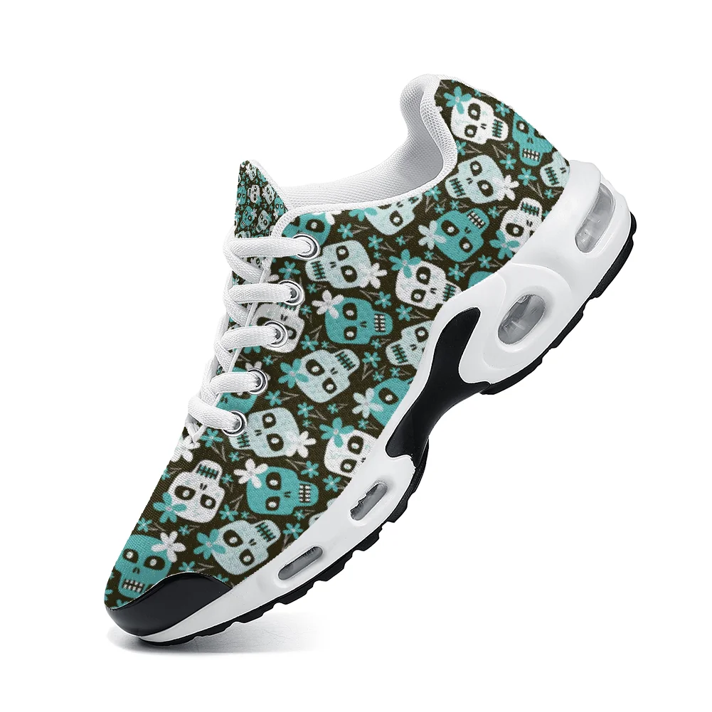 Groene schedelprint casual sch - Breathable Mesh Athletic Shoes recensie en prijs