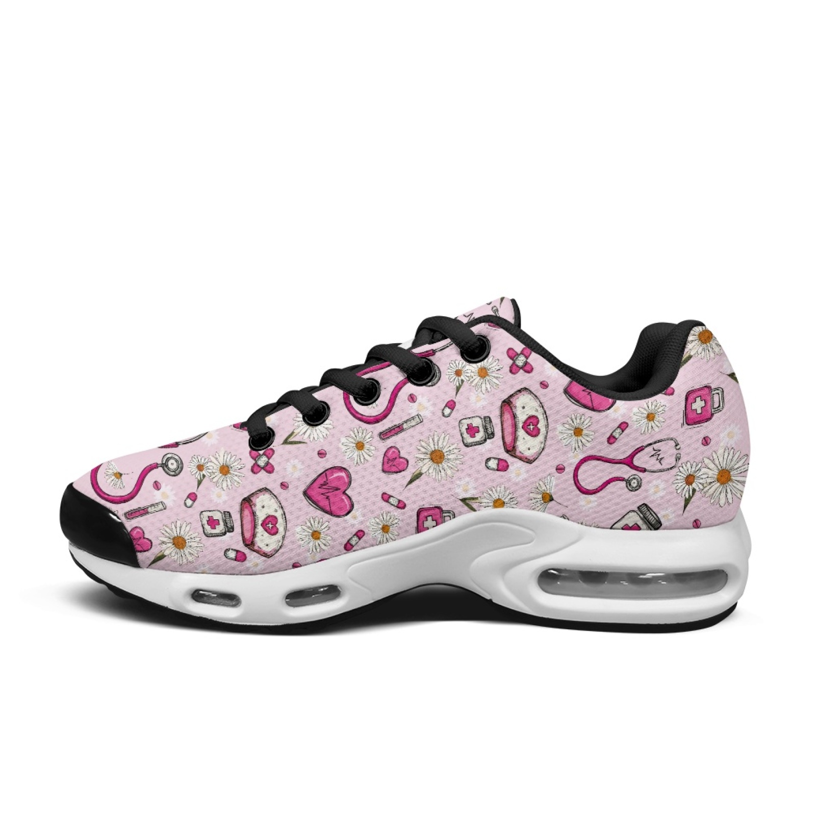 PENSTROLL Roze Daisy Hearts Za - Air Cushion Jogger Shoes Men recensie en prijs
