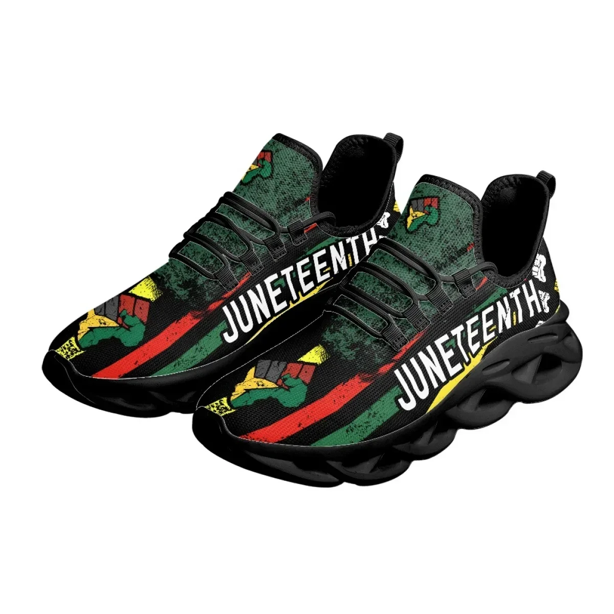 Juneteenth Peace and Love Prin - Breathable Mesh Athletic Shoes recensie en prijs
