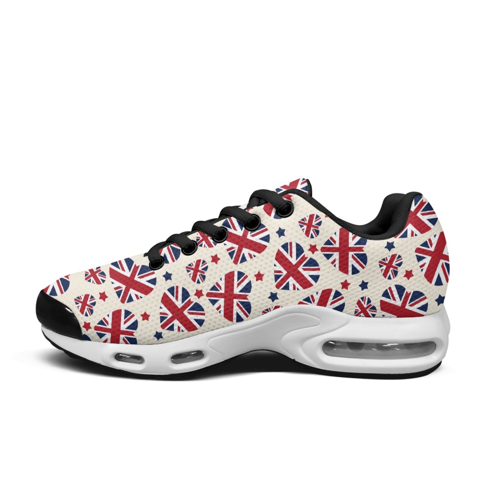 PENSTROLL Union Jack Lace-Up M - Air Cushion Jogger Shoes Men recensie en prijs