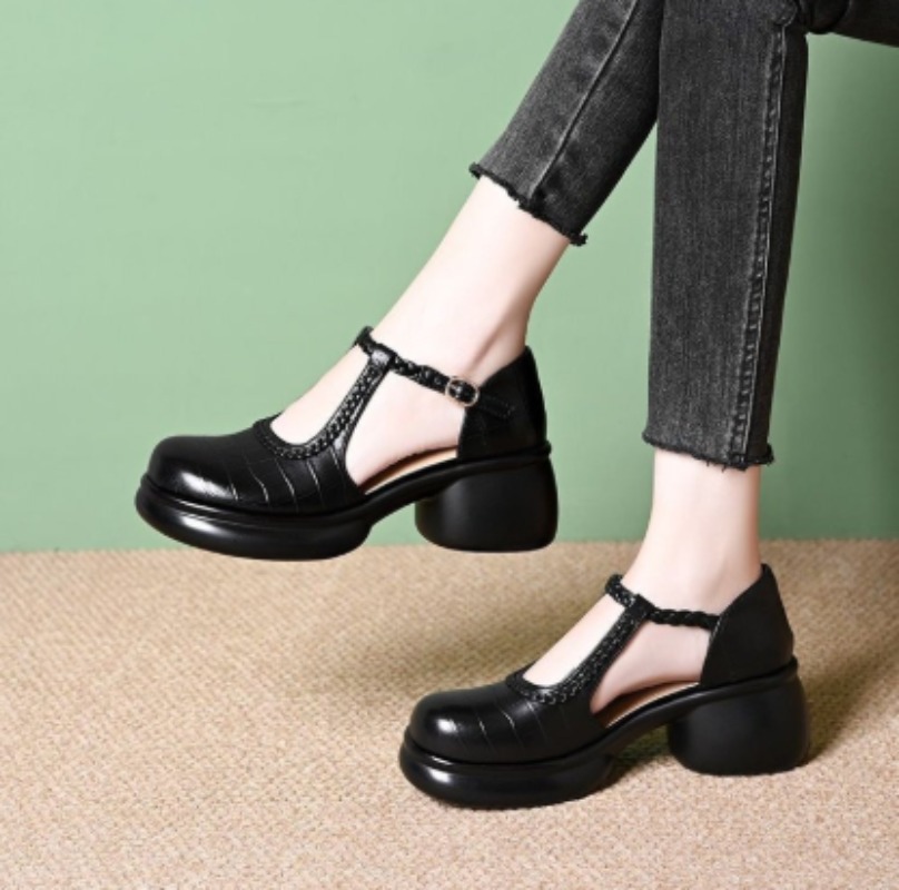 Dames zwarte Mary Jane-sandale - Sandals recensie en prijs