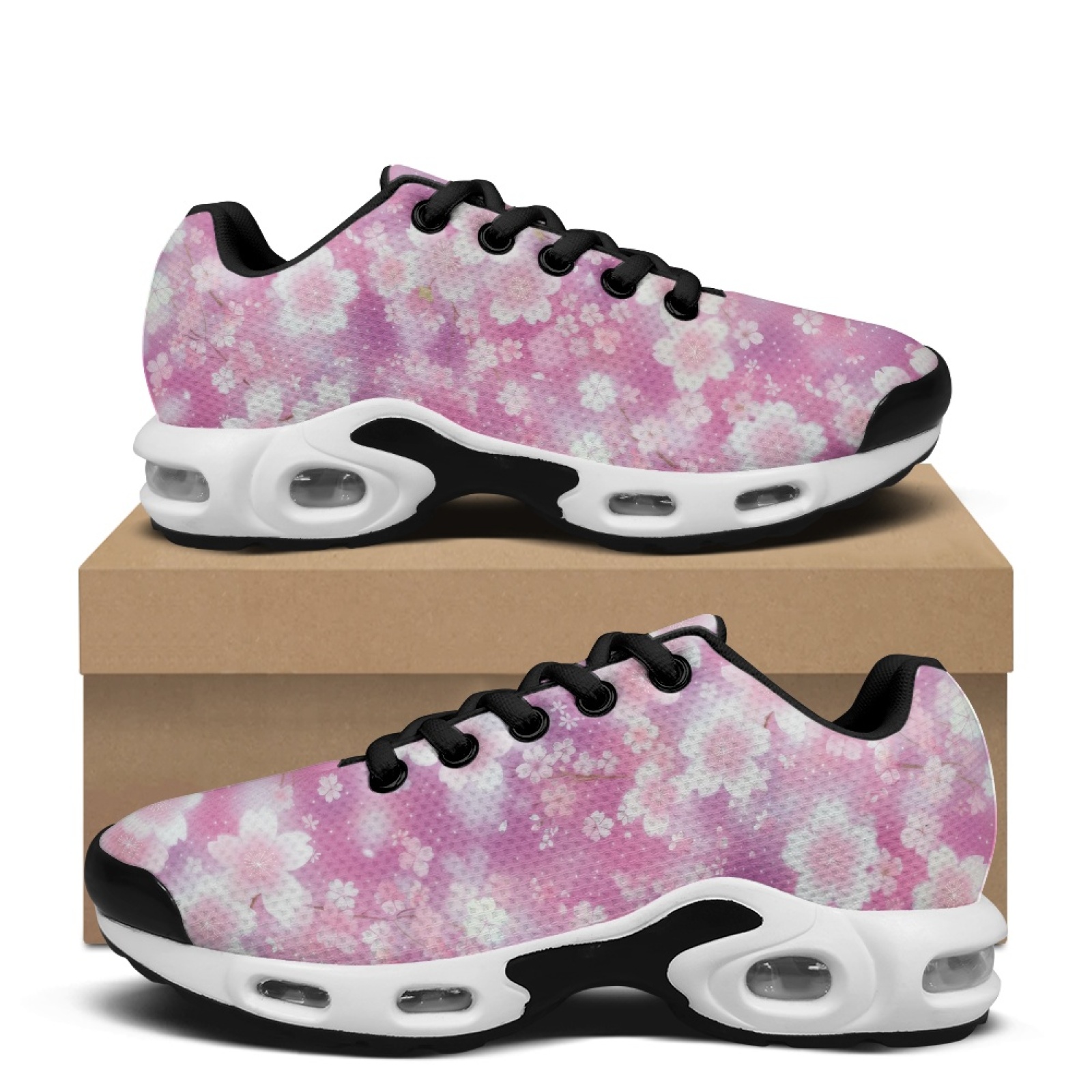 PENSTROLL Roze Bloemenpatroon  - Air Cushion Jogger Shoes Men recensie en prijs